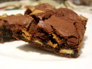 White Chocolate Chip Fudge Brownies (6)